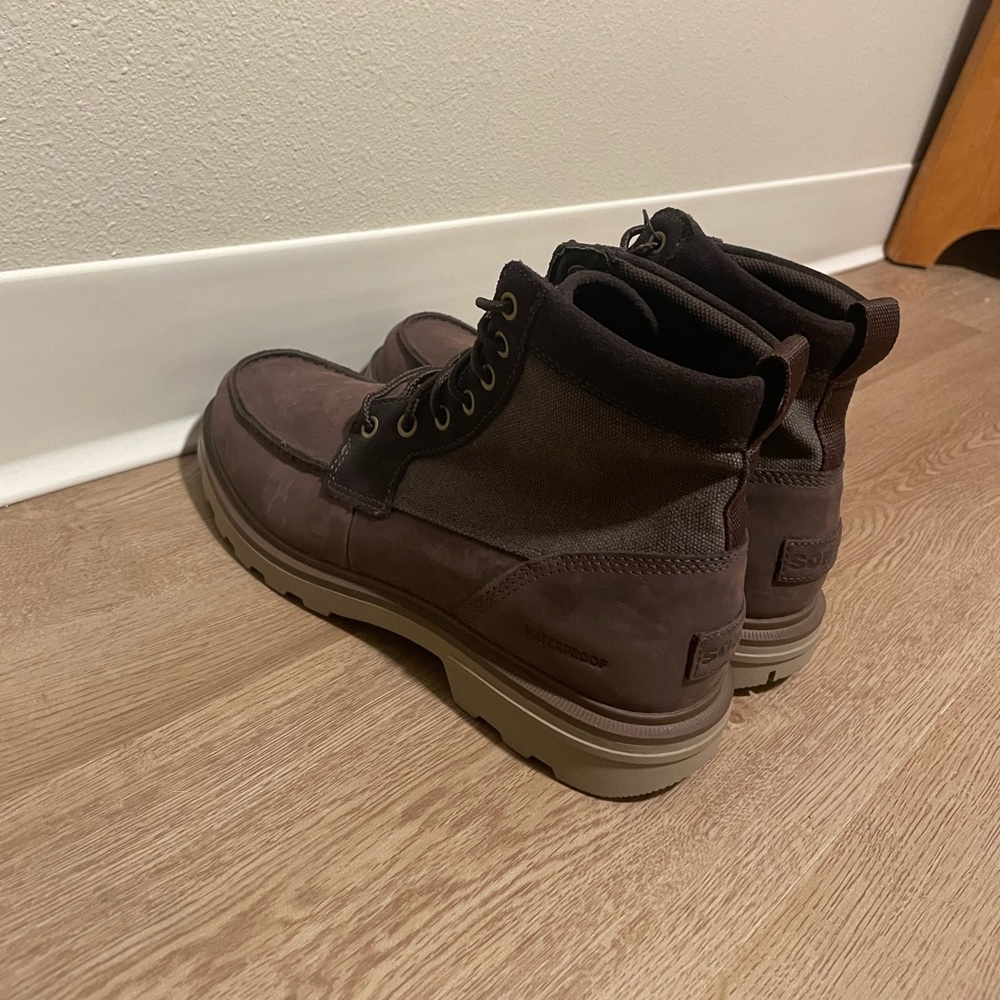 Sorel Dark Brown Waterproof Boots